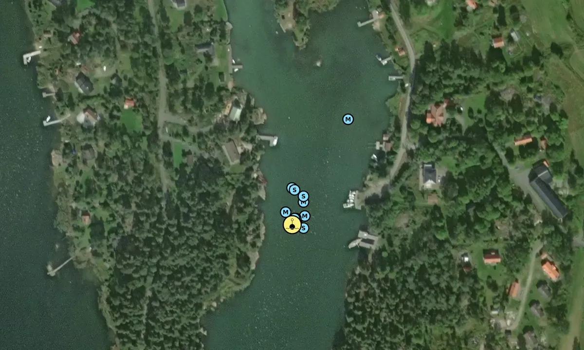 Satelite image of Stärbsnäsviken - SXK Stockholm bouy