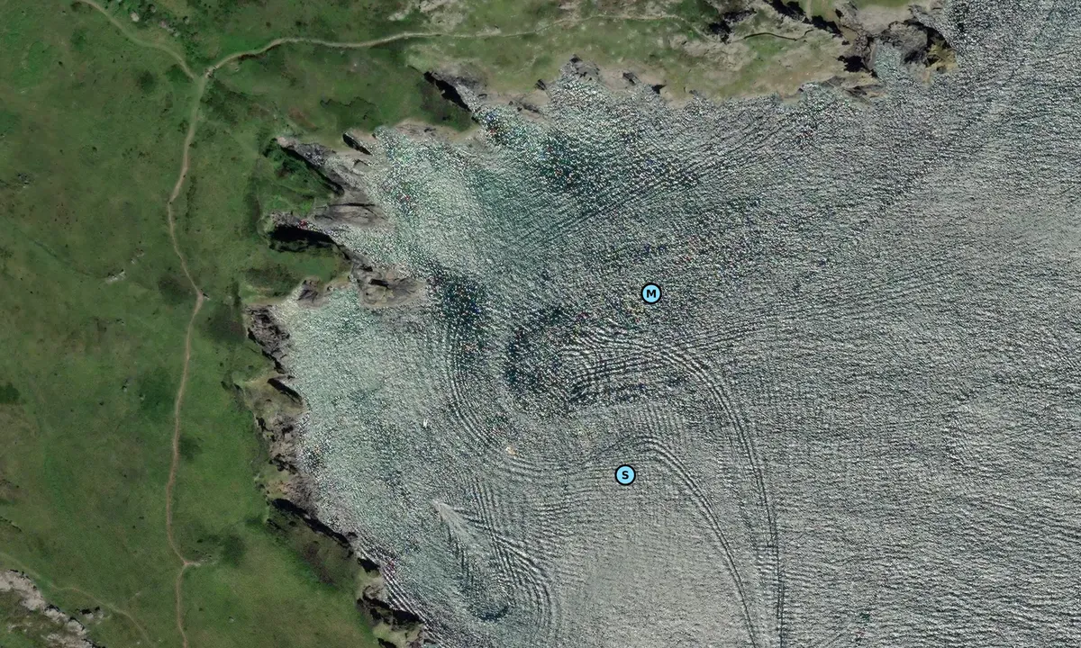 Satelite image of Starehole Bay