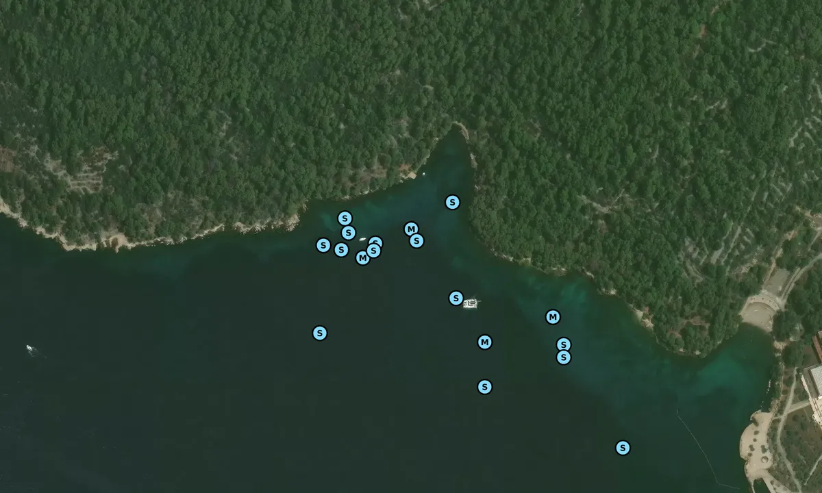 Satelite image of Stari Grad - Split-Dalmatia
