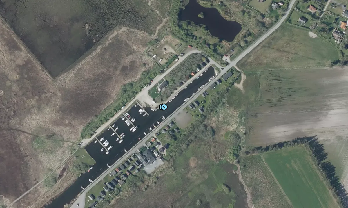 Satelite image of Stauning Havn