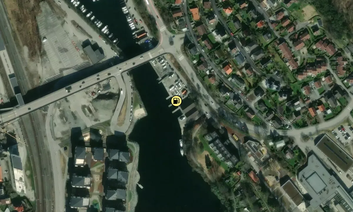 Satelite image of Stavanger Motorbåtforening