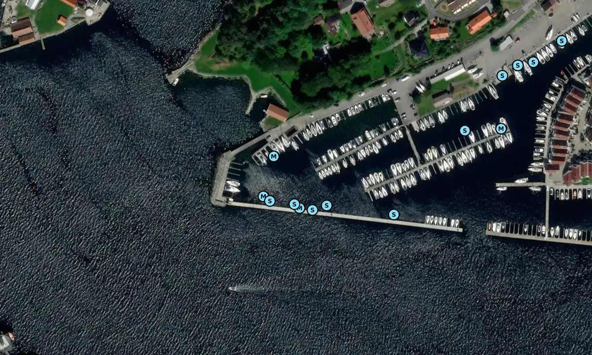 Satelite image of Stavanger seilforening