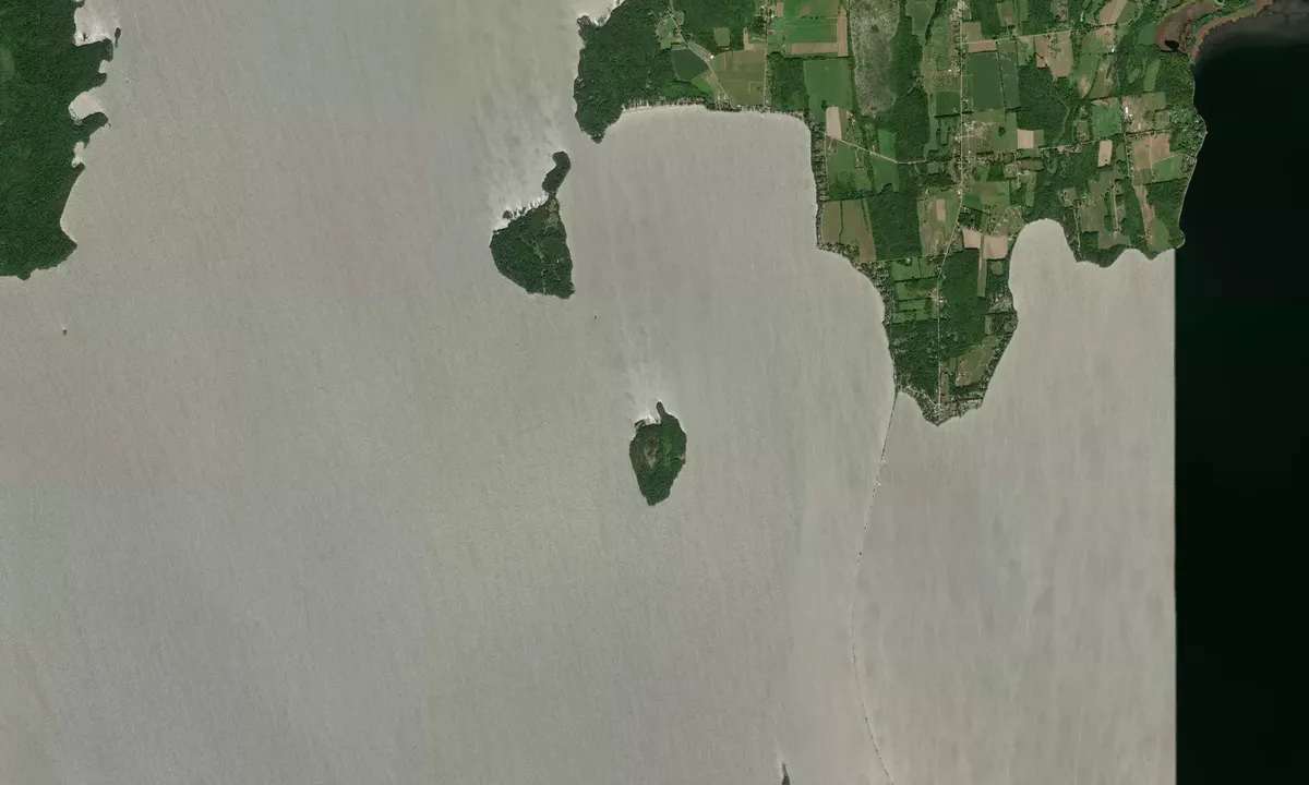 Flyfoto av Stave Island (moorings)