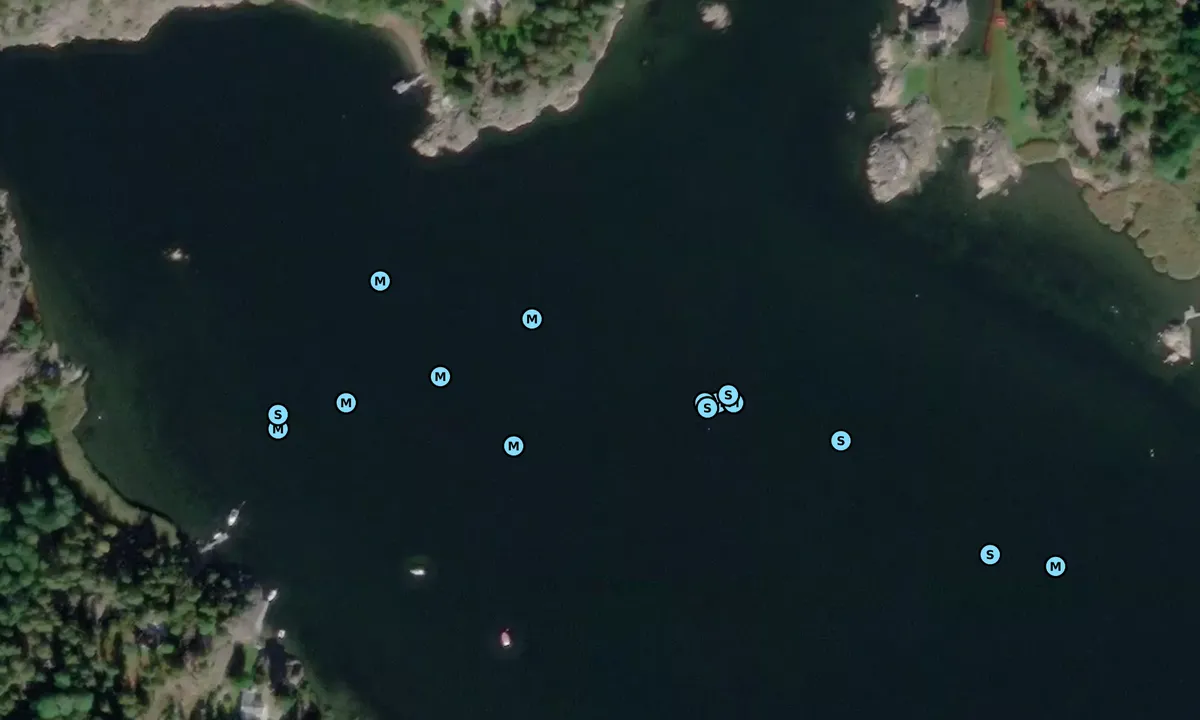 Satelite image of Stavsengkilen Kirkøya