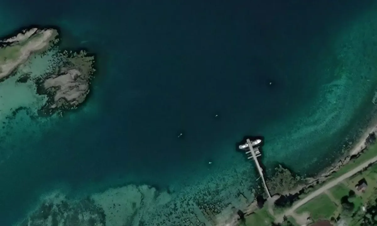 Satelite image of Stavsundet