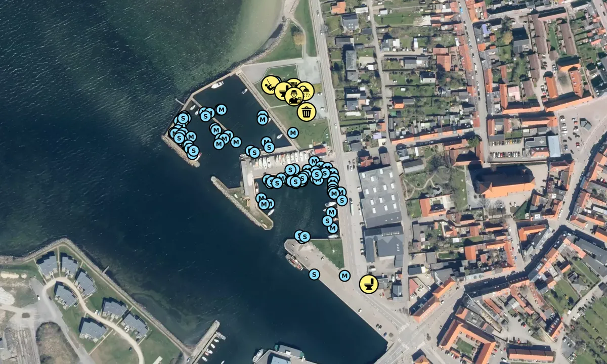 Satelite image of Stege Havn