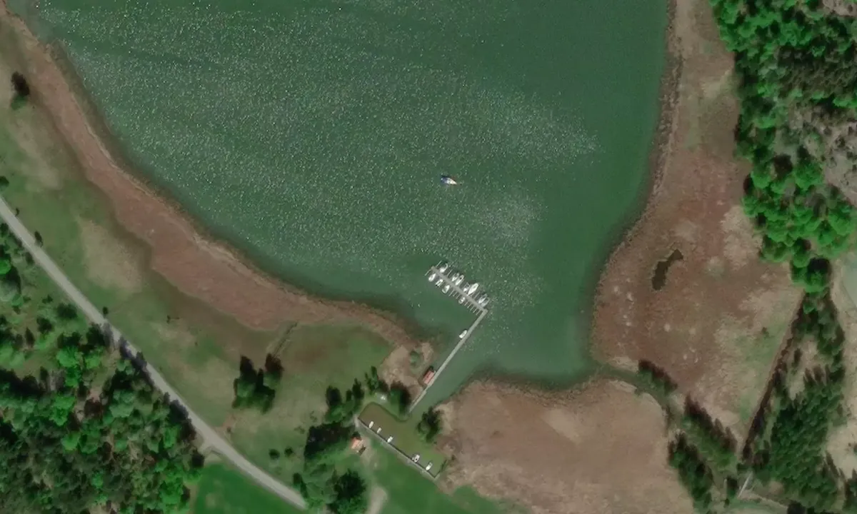 Satelite image of Stegeborg