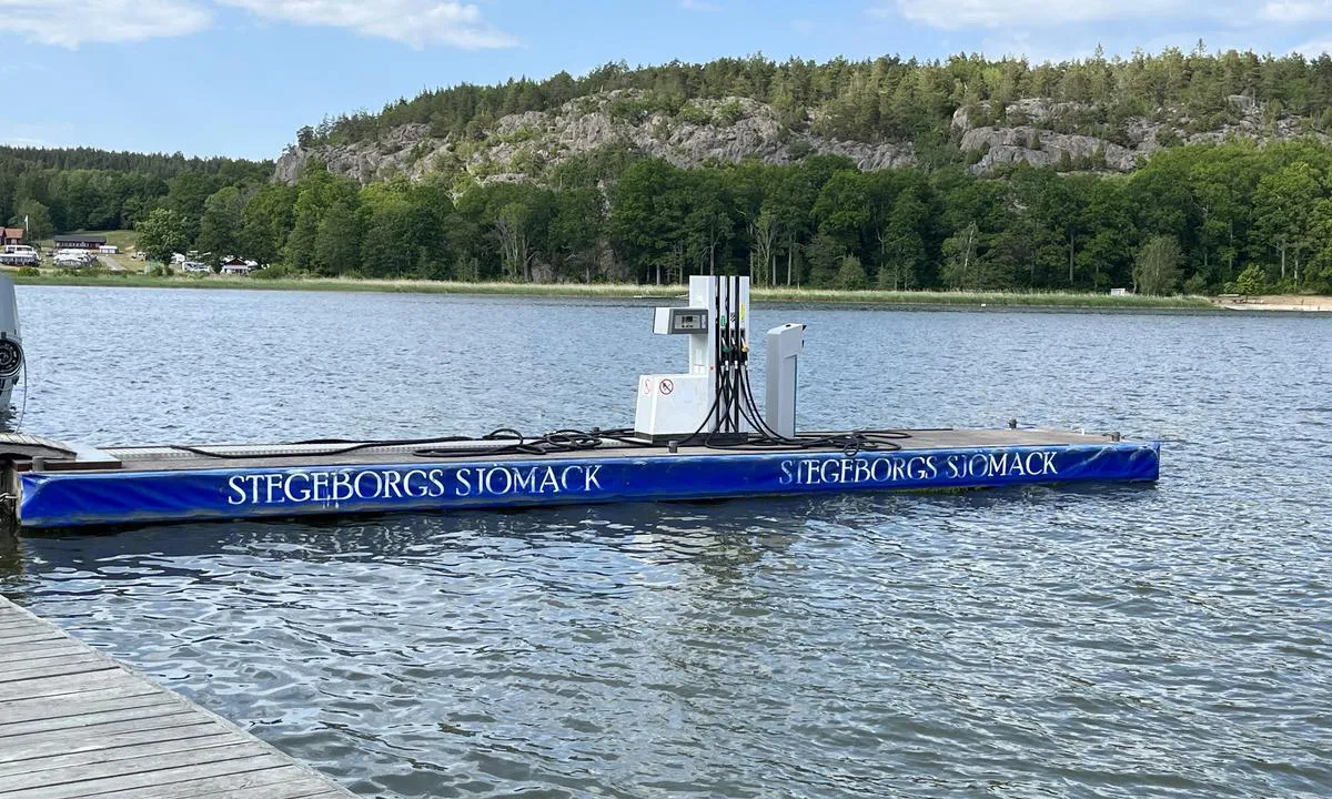 Stegeborgs hamn: Lett tilgjengelig dieselfylling i havna