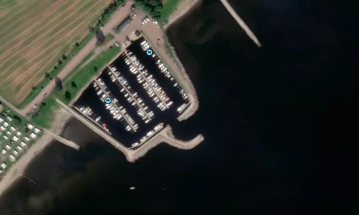 Satelite image of Steinbrygga Båthavn