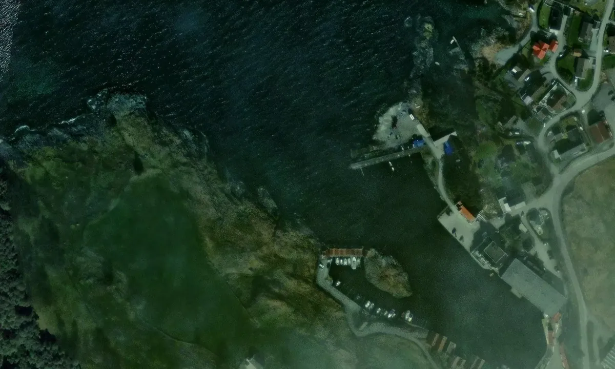 Satelite image of Steinnesvåg Båtforening
