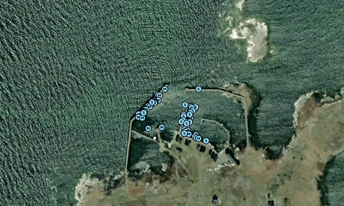 Satelite image of Stenshamn /Utlängan