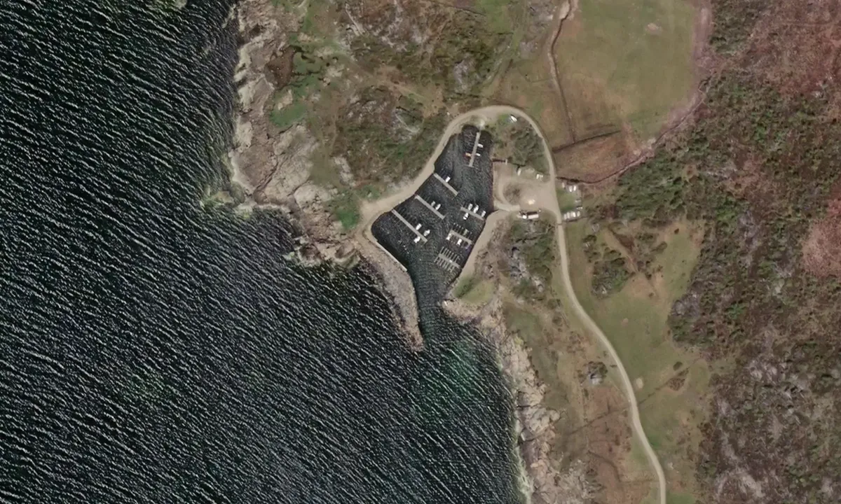 Flyfoto av Stensjöhamn