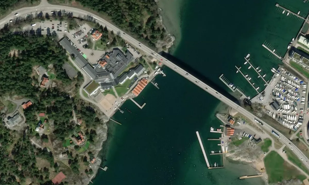 Flyfoto av Stenungsund - Stenungsbaden