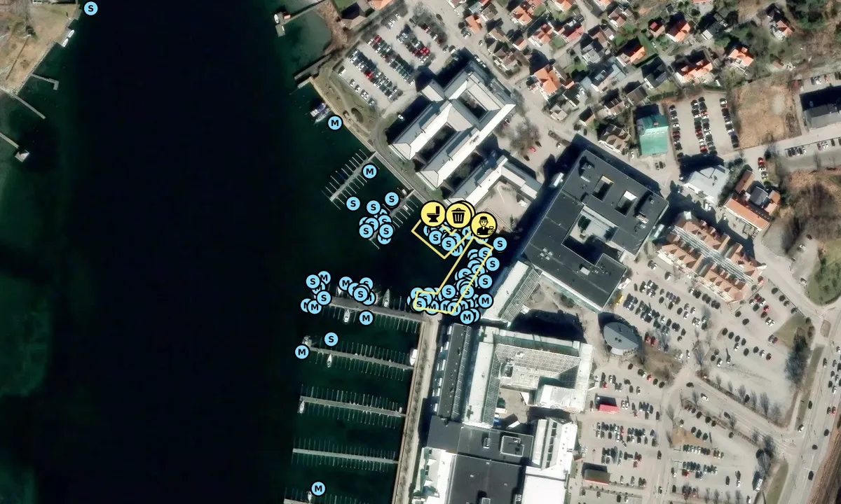 Satelite image of Stenungsunds Gästhamn