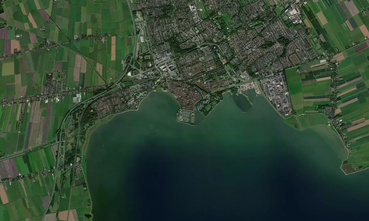 Flyfoto av Stichting Jachthaven Hoorn