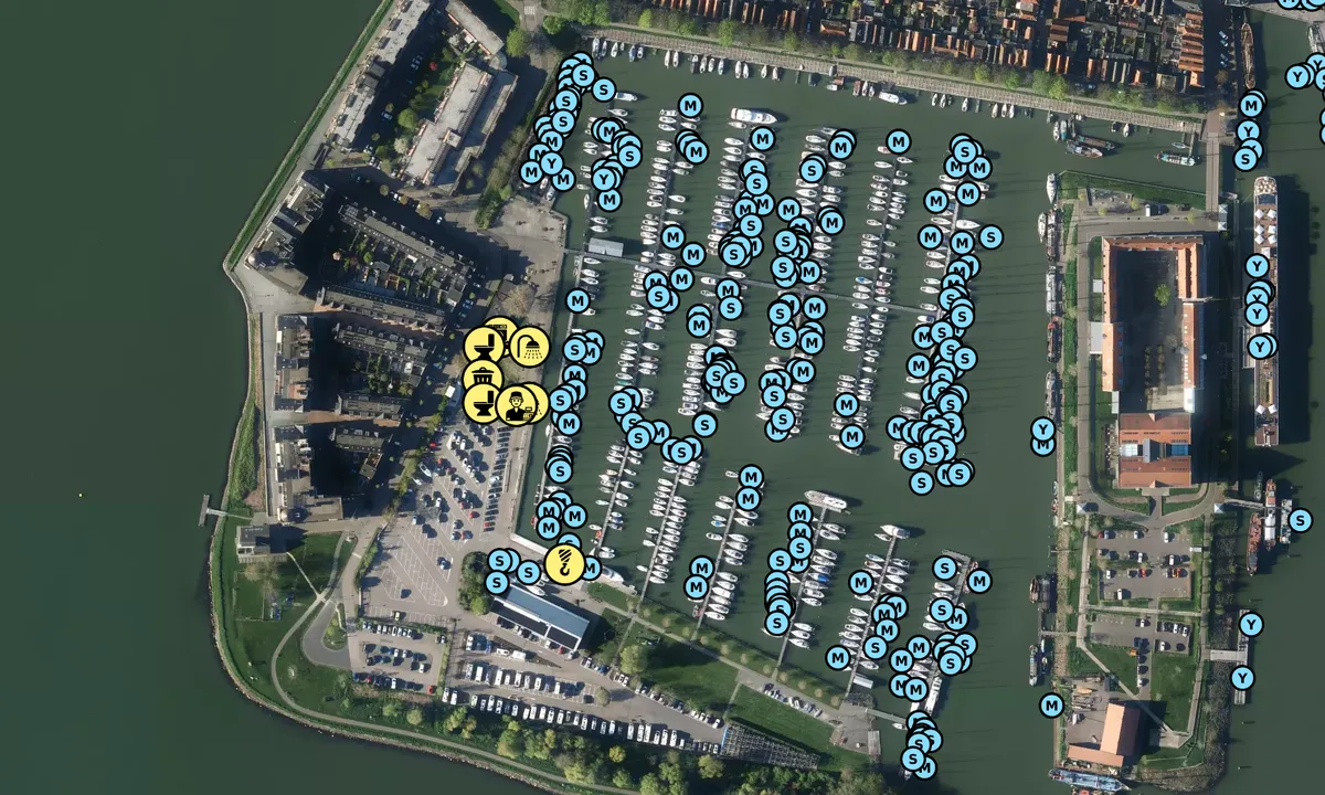 Satelite image of Stichting Jachthaven Hoorn