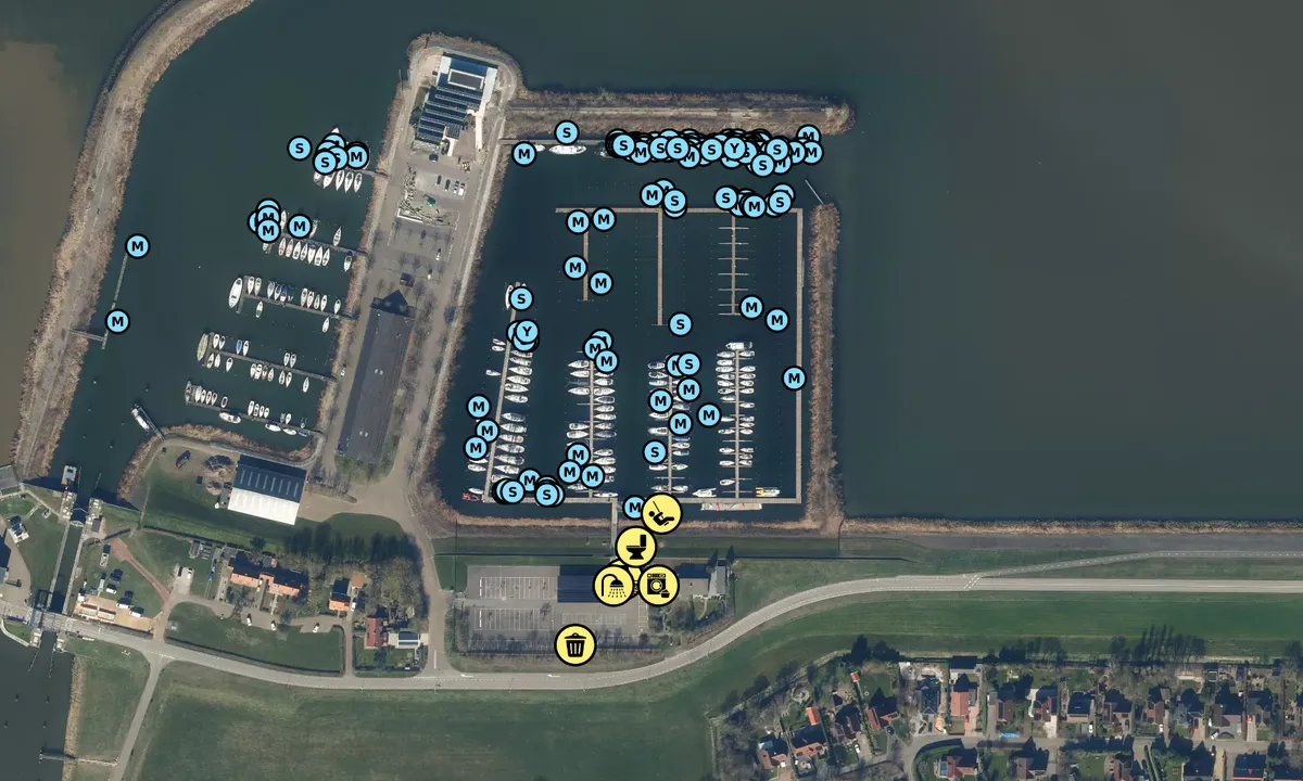 Satelite image of Stichting Jachthaven Ketelmeer