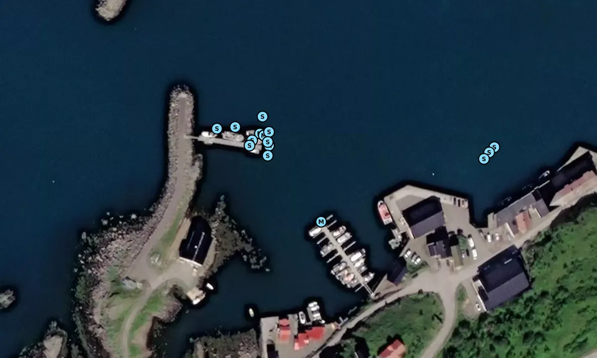 Satelite image of Stø