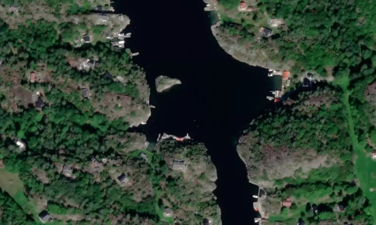 Satelite image of Stokksund