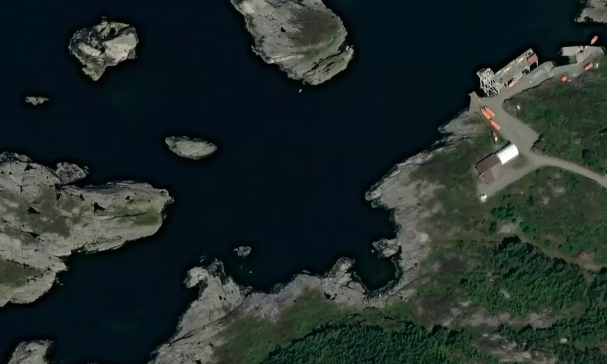 Satelite image of Stølsholmen