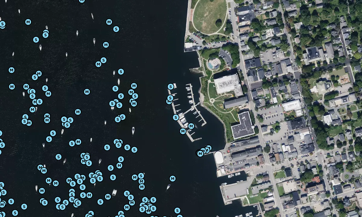 Satelite image of Stone Harbour Condominiums