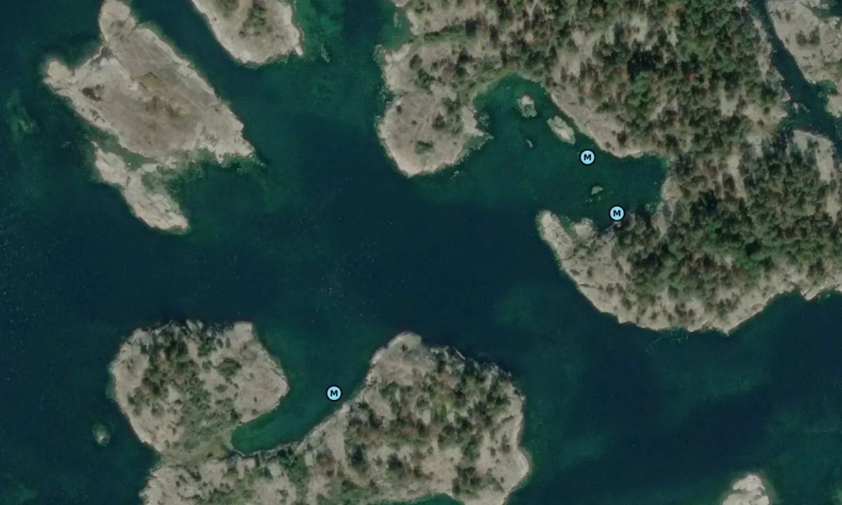 Satelite image of Stora Berkskär