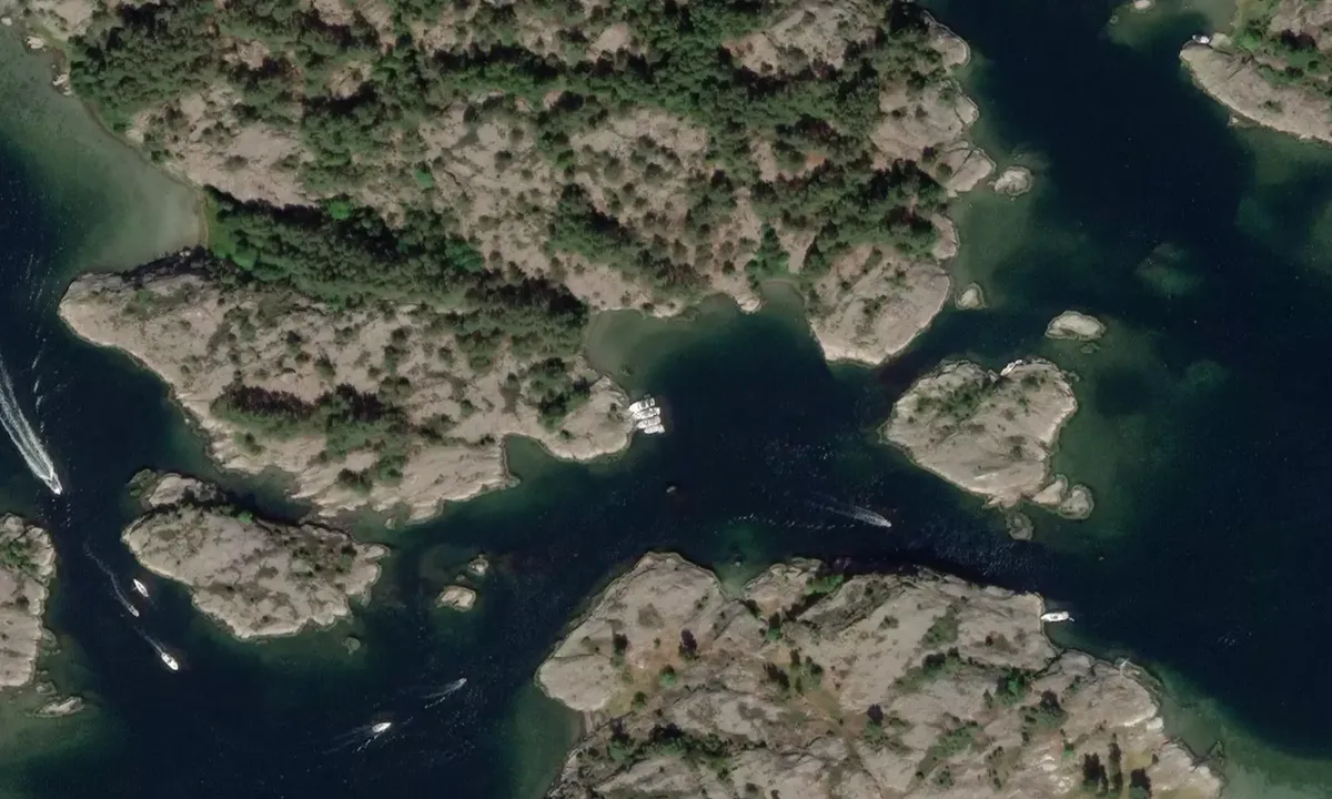 Satelite image of Stora Gassholmen