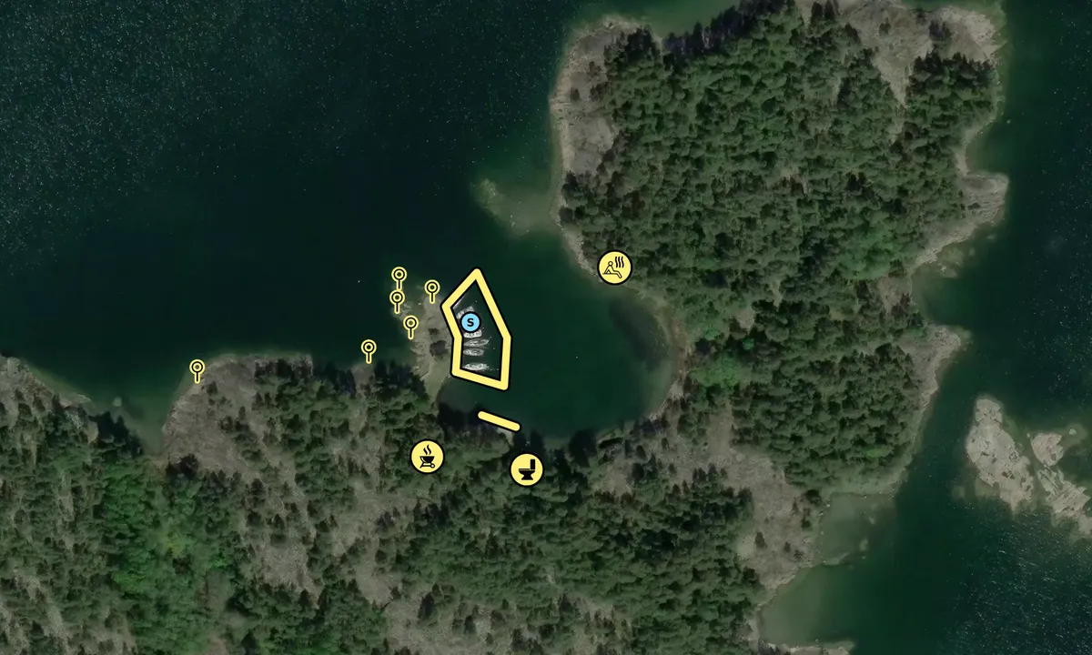 Satelite image of Stora Halsö