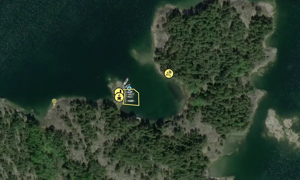 Satelite image of Stora Halsö