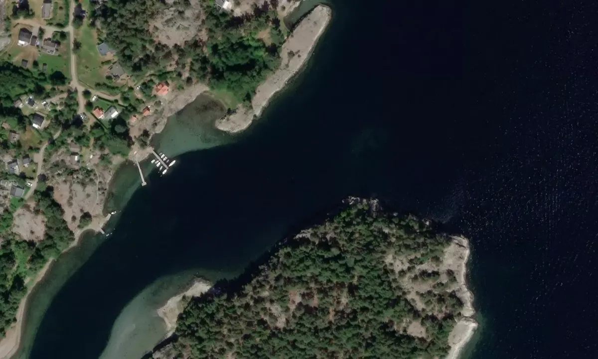 Satelite image of Stora Harholmen