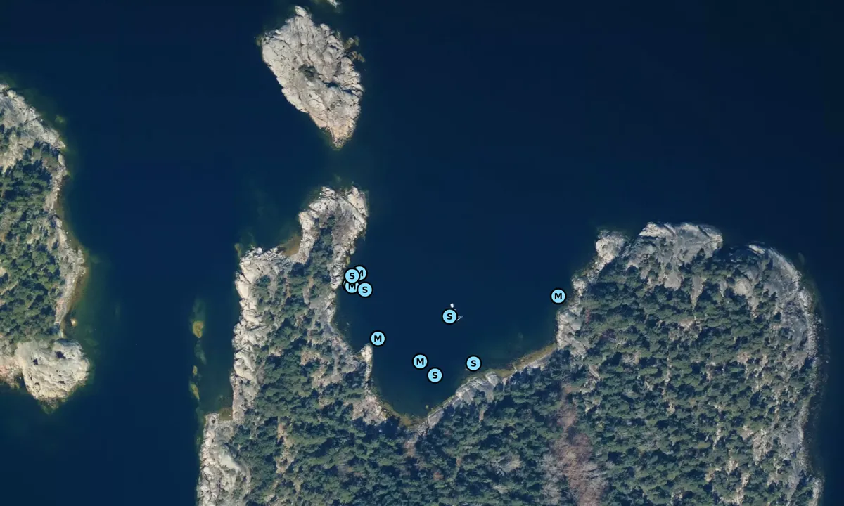 Satelite image of Stora Husarn