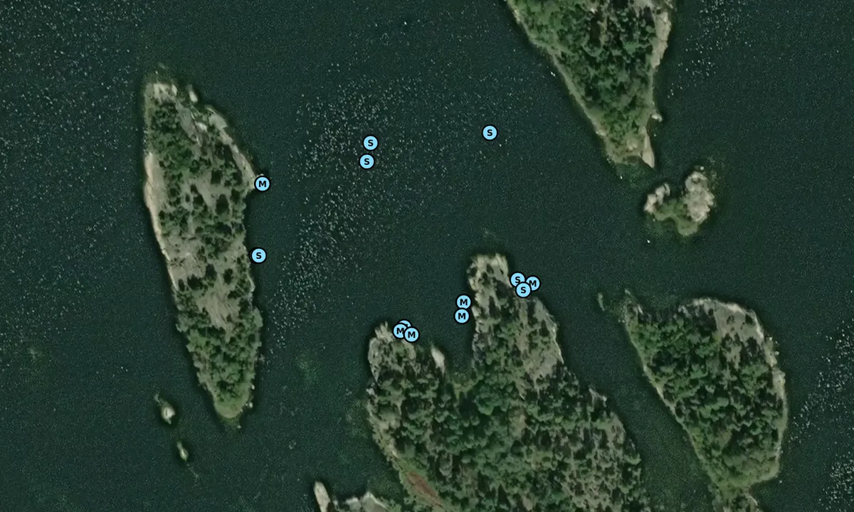 Satelite image of Stora Idskäret