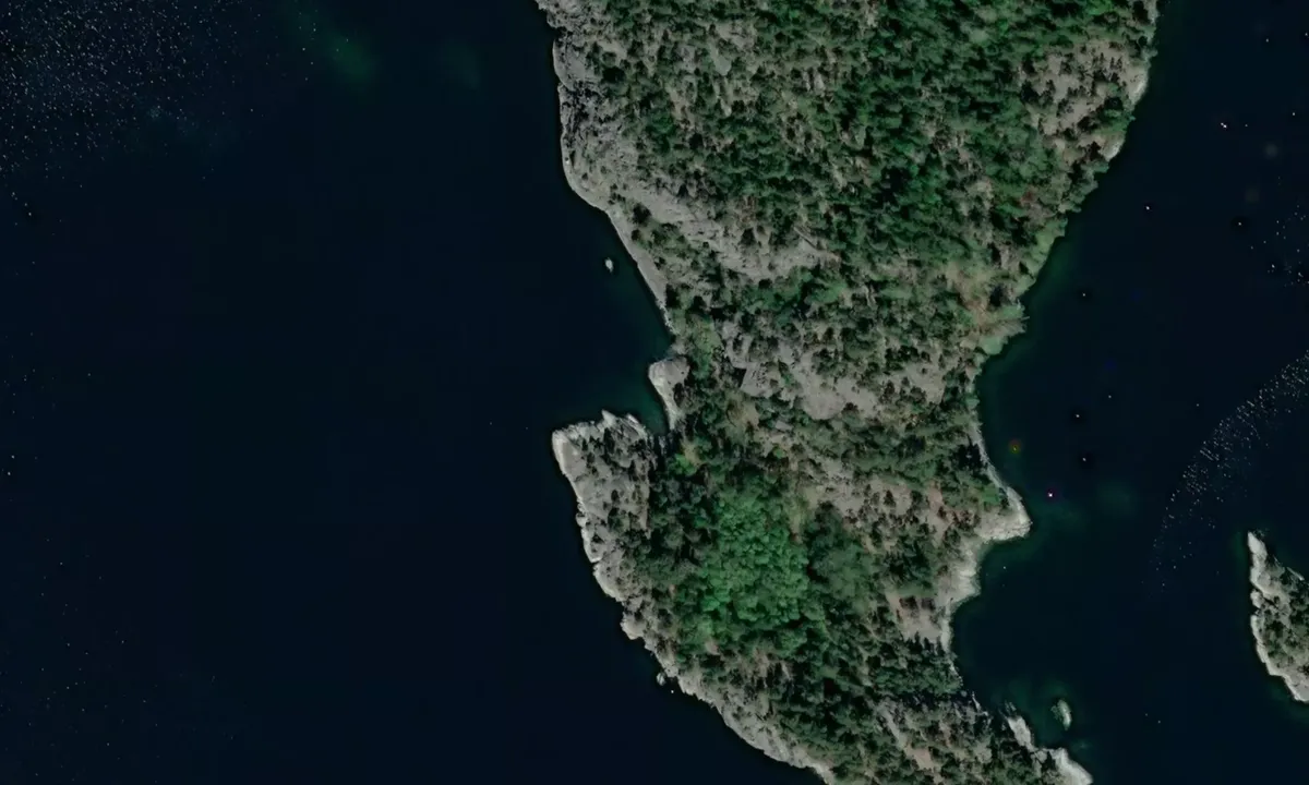 Flyfoto av Stora Korpmaren