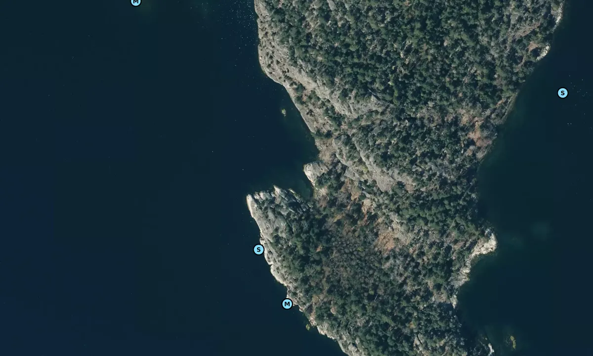 Satelite image of Stora Korpmaren