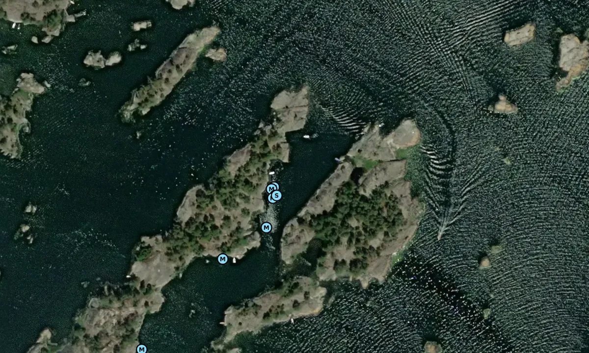 Satelite image of Stora Kronoholmen