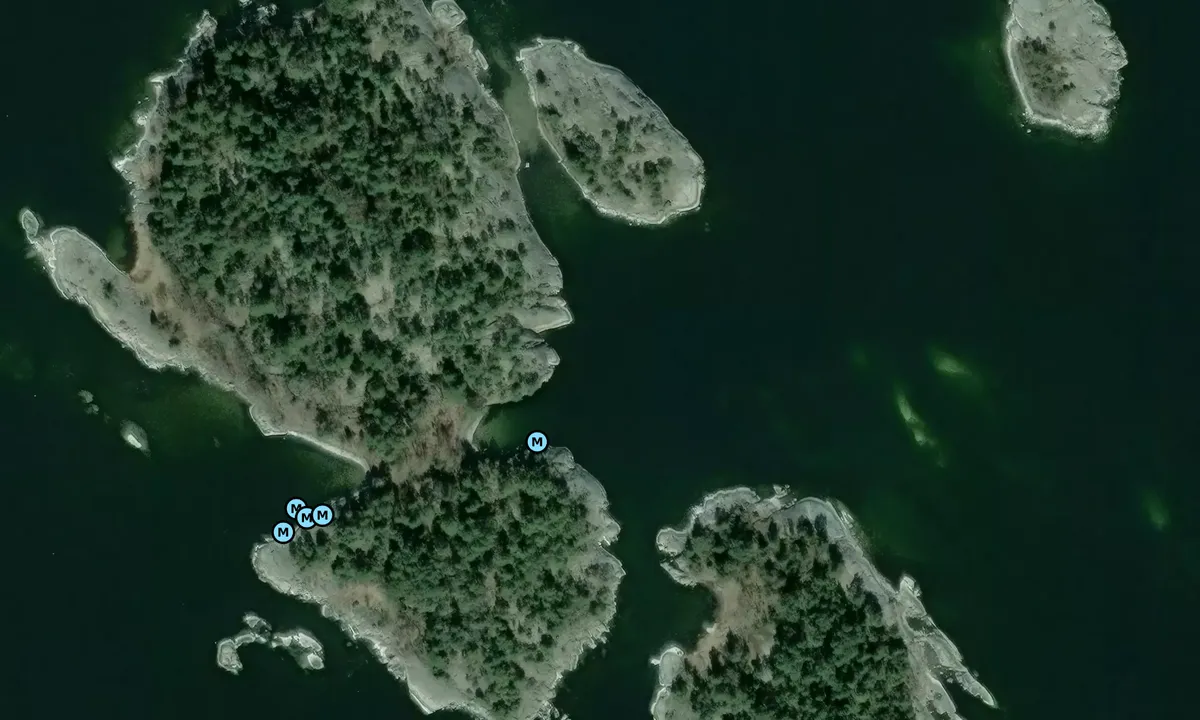 Satelite image of Stora Kunnören
