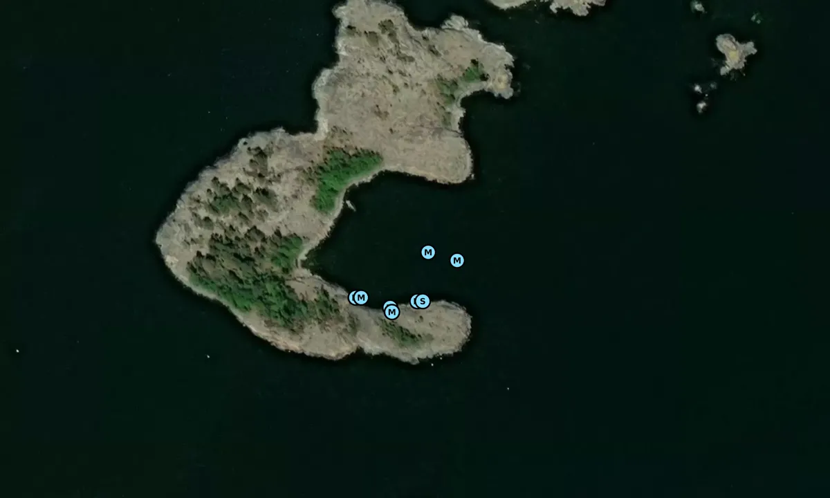 Satelite image of Stora Mosskär - Runnskär