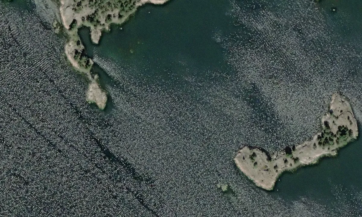 Satelite image of Stora Runnskär