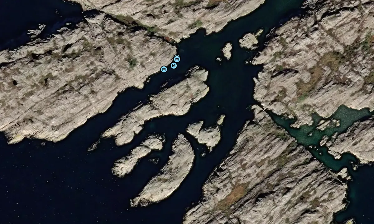 Satelite image of Stora Vrångsholmen