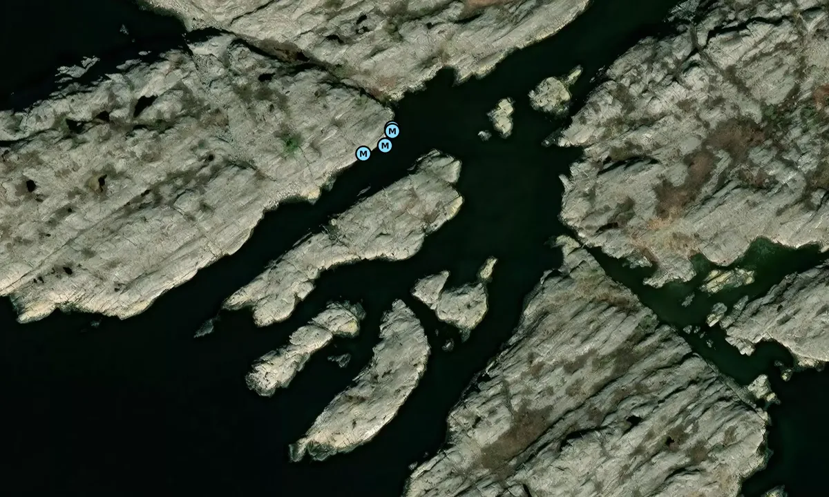 Satelite image of Stora Vrångsholmen
