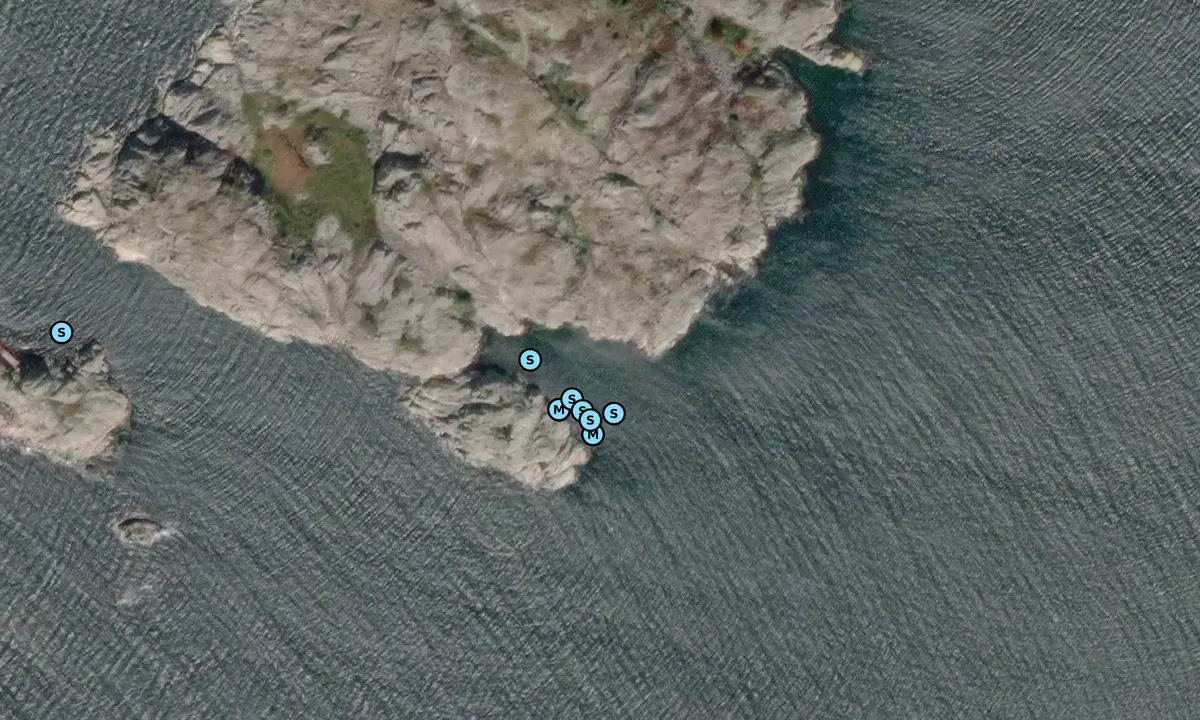 Satelite image of Store Karholmen