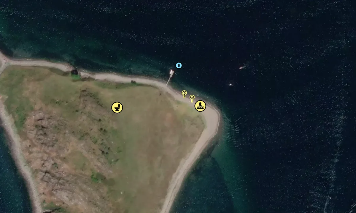Satelite image of Store Revlingen