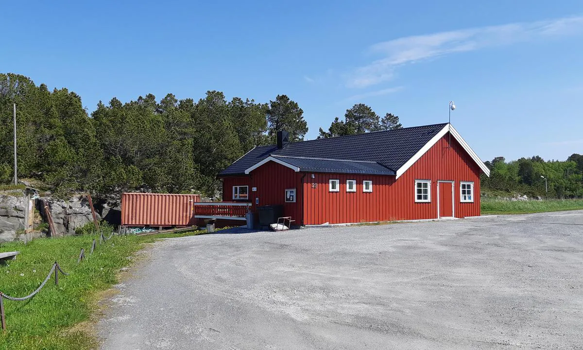 Storfosna Båtforening: Servicebygget.