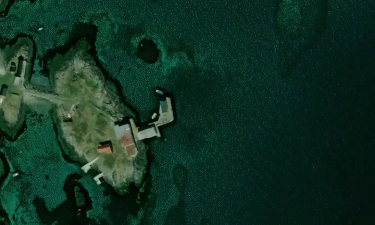 Satelite image of Storholmen - Sandøy