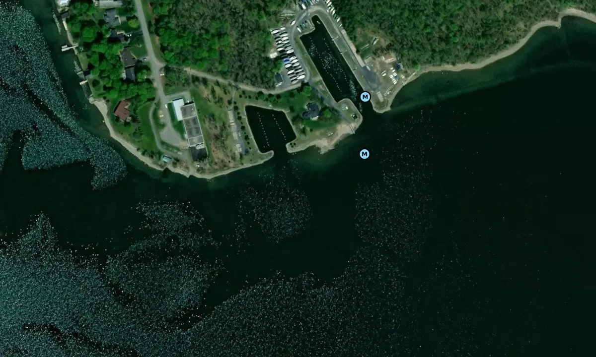 Satelite image of Stormont Yacht Club - Ontario