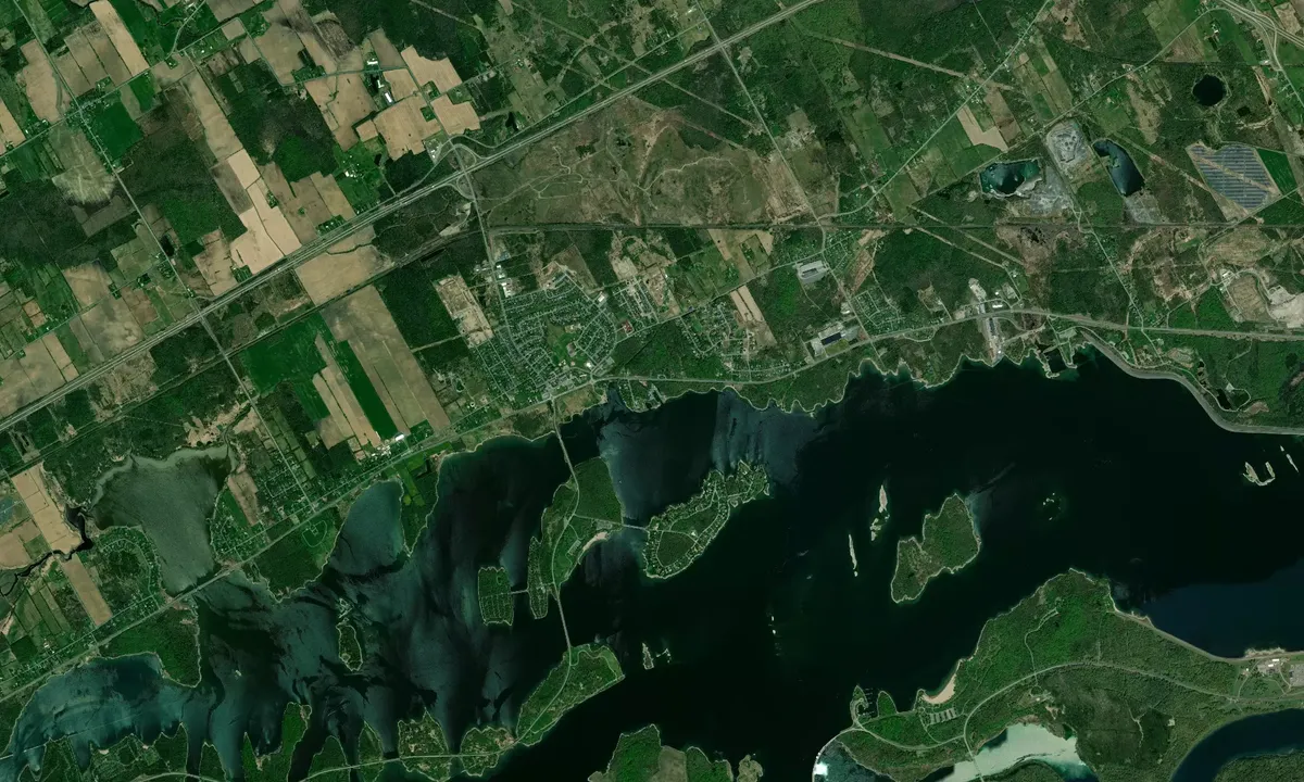 Flyfoto av Stormont Yacht Club - Ontario