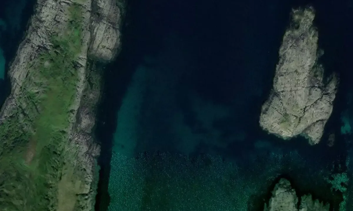 Satelite image of Storsandvika