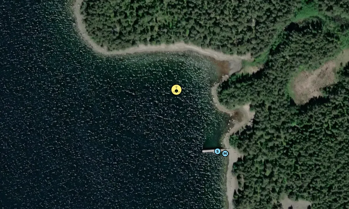 Satelite image of Storskäret - SXK Eggegrund bouy