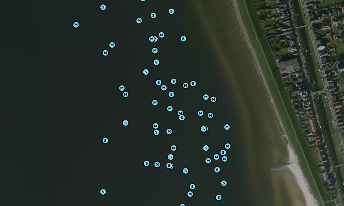 Satelite image of Strand Stavoren