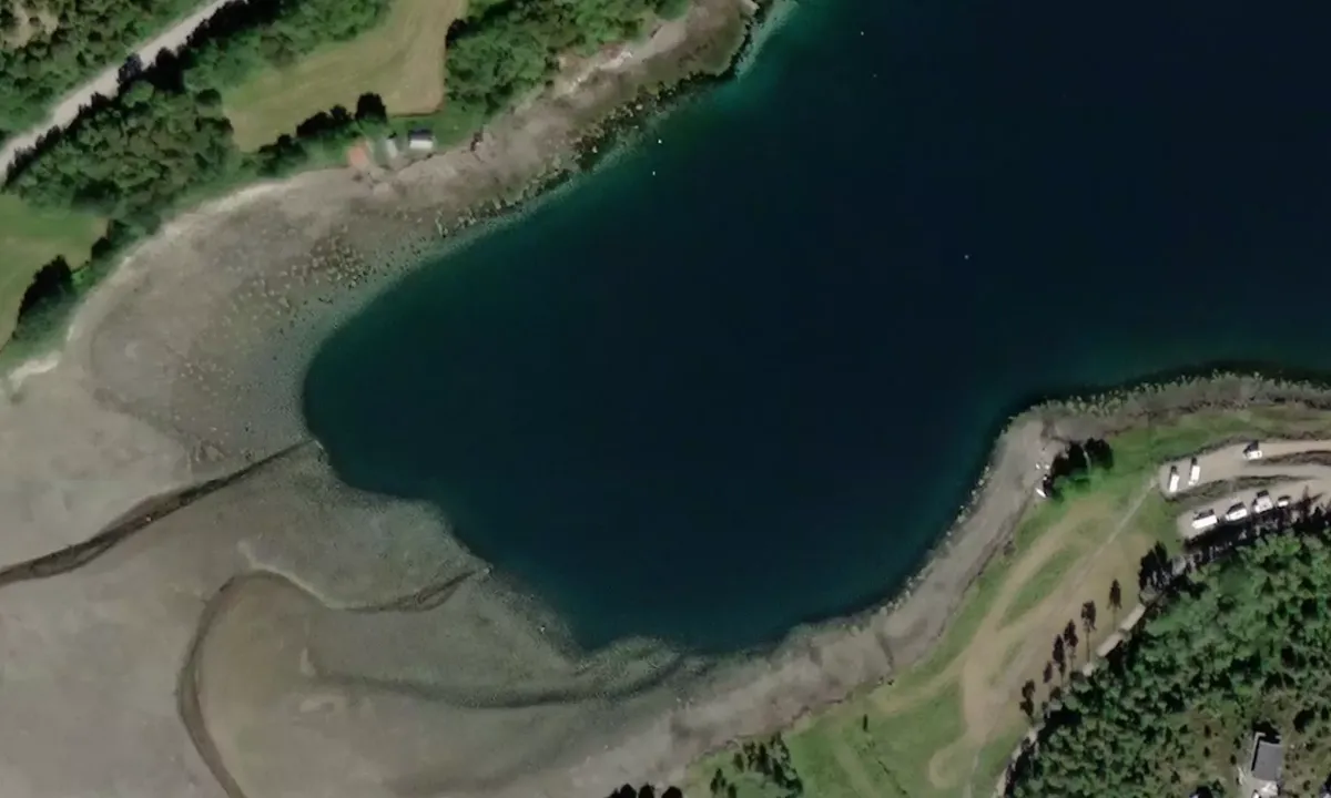 Satelite image of Strandaøyra